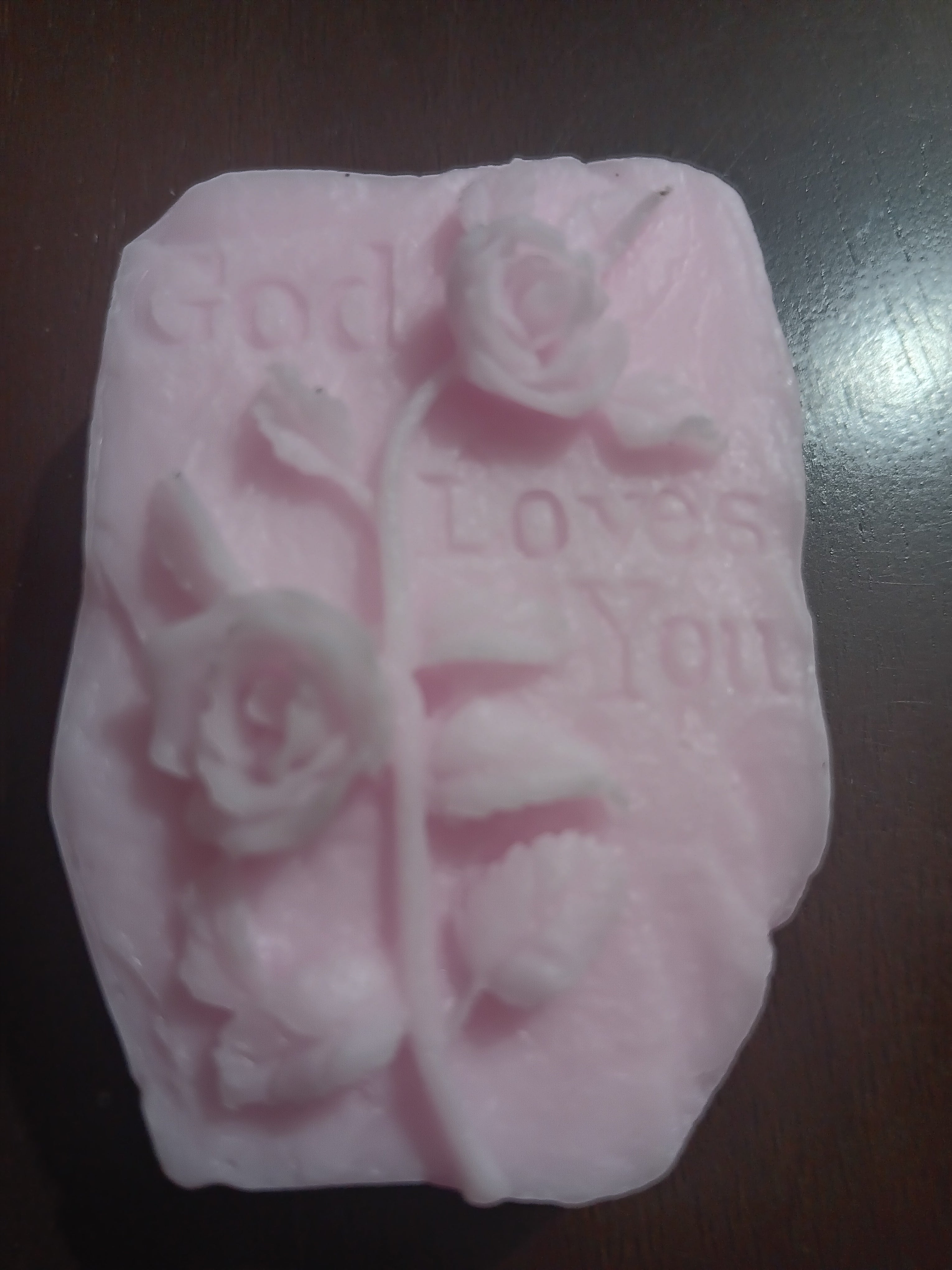 God loves you, Soap - Avocado oil 🥑 Rose scented