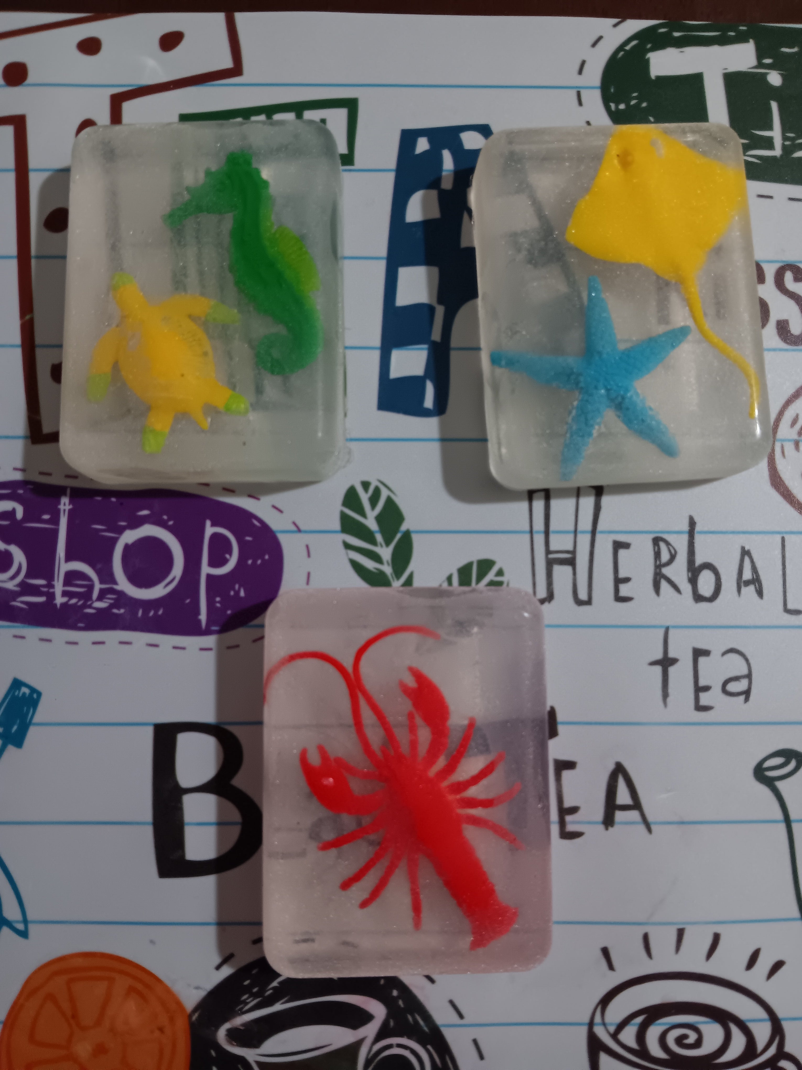 Ocean Ecosystem Bubble Gum Soap Bar