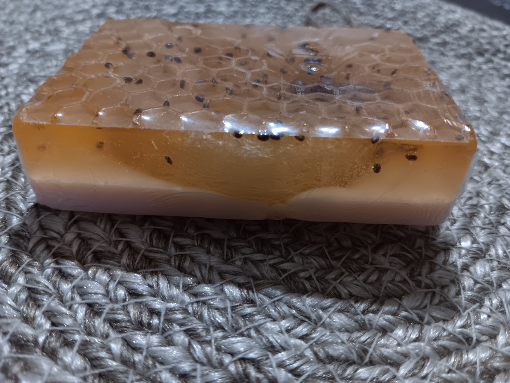 Oatmeal & Honey - Natural Recipe Soap, with Integrated Loofah