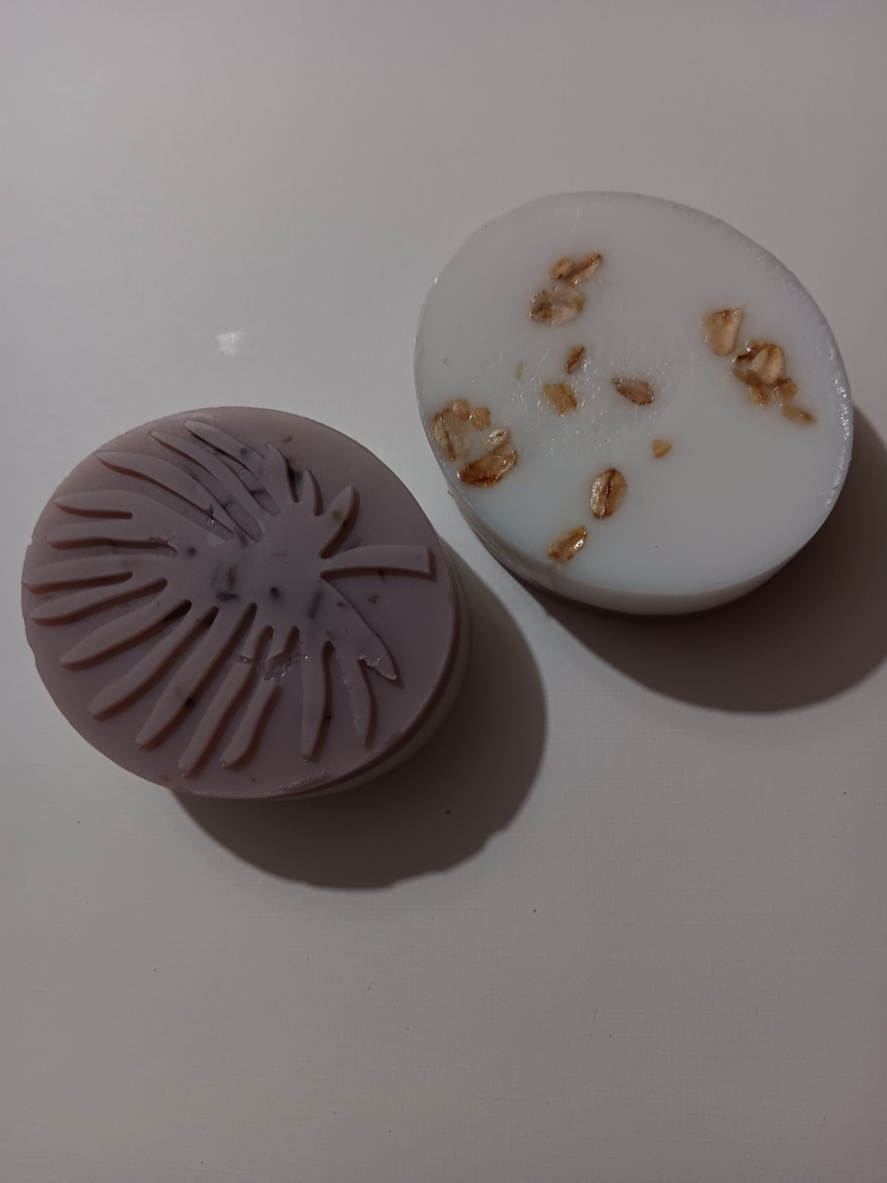 Oatmeal Lavander & Coconut - Vanilla Dual, Oval Soap Bar