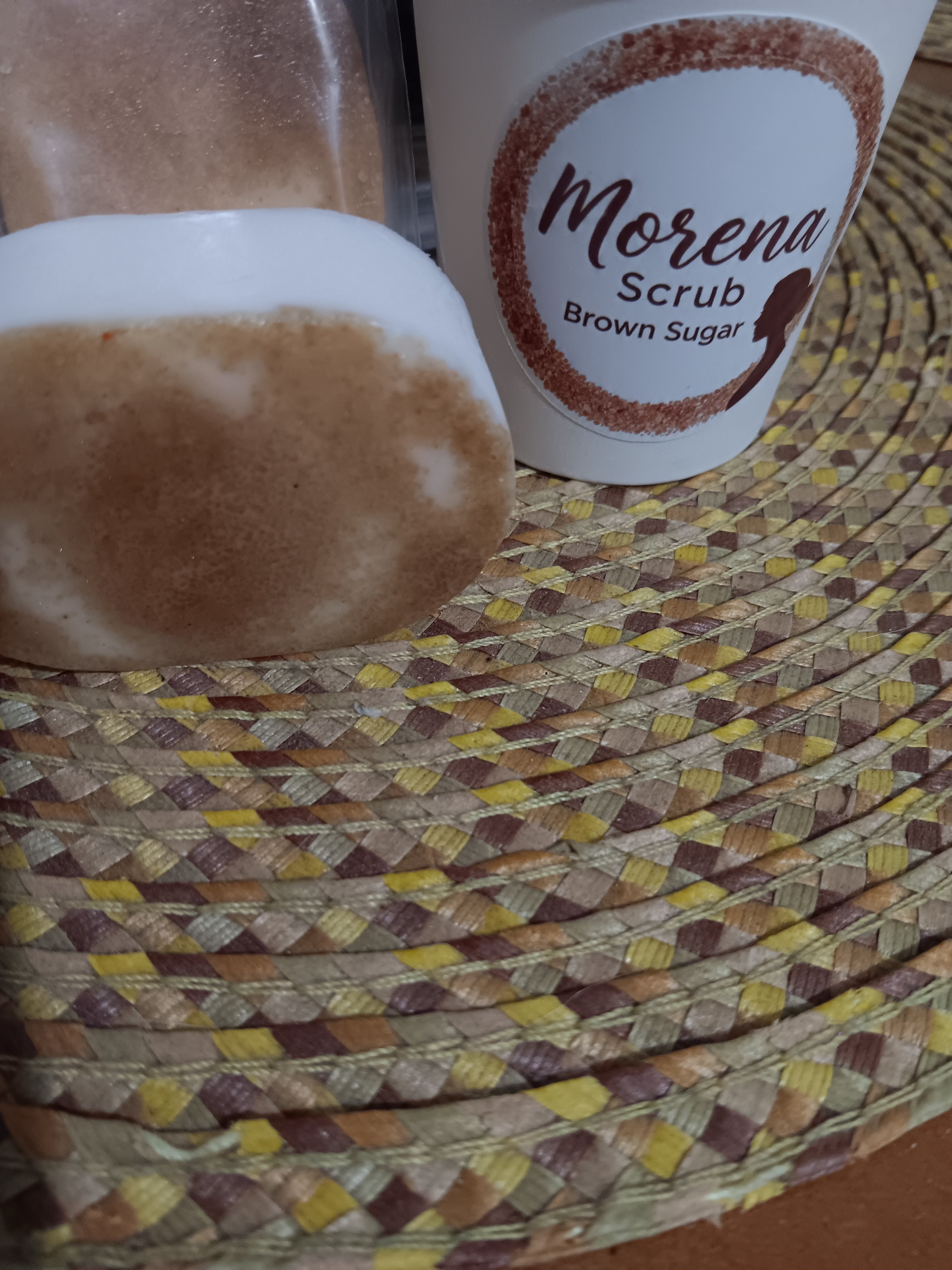 Morena, Brown Sugar Scrub Bar
