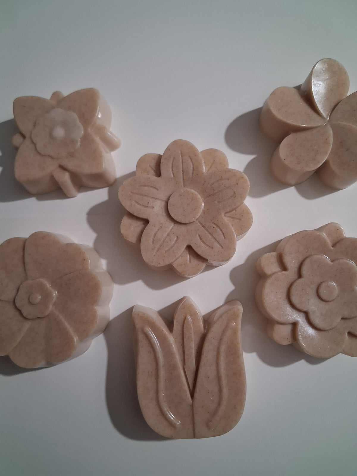 Rice & Oatmeal, Flowers Bar Soap