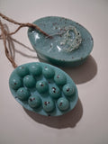 Aloe Vera & Shea Butter Massagger, with Loofah
