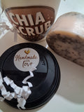 Jojoba, Chia Scrub Bar Soap & Orange