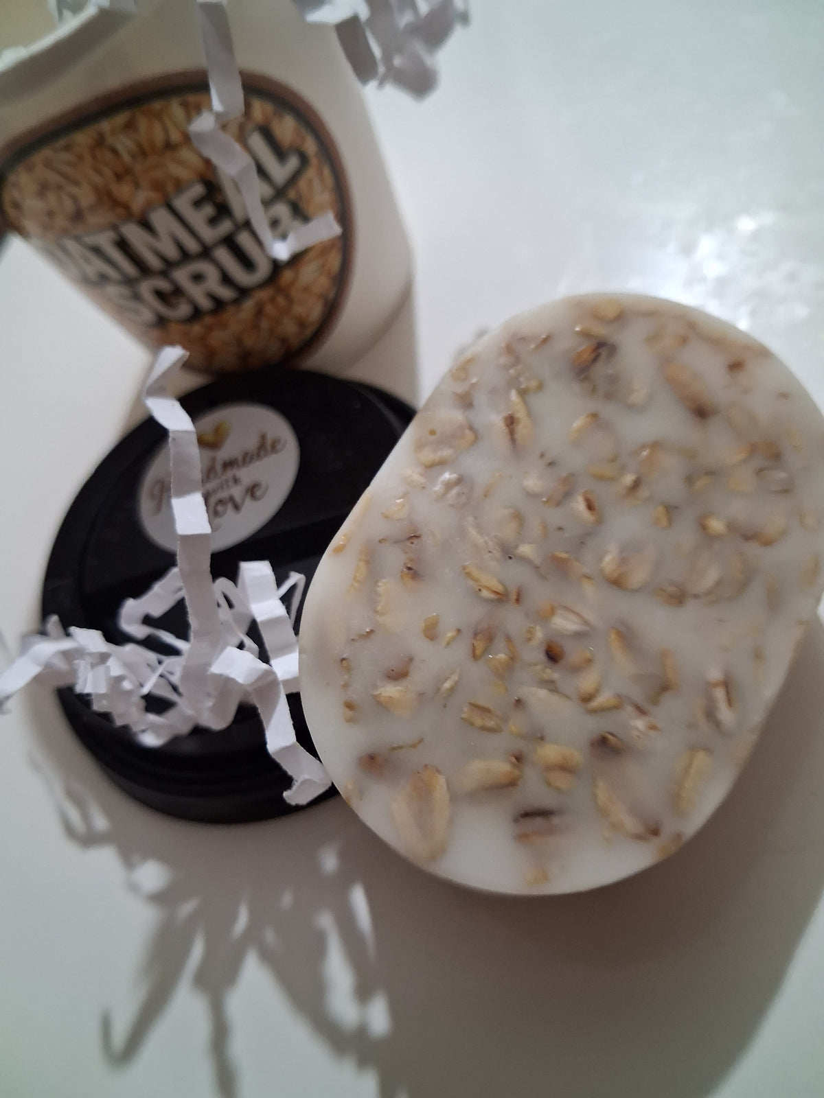 Oatmeal & Coconut Scrub, Bar Soap